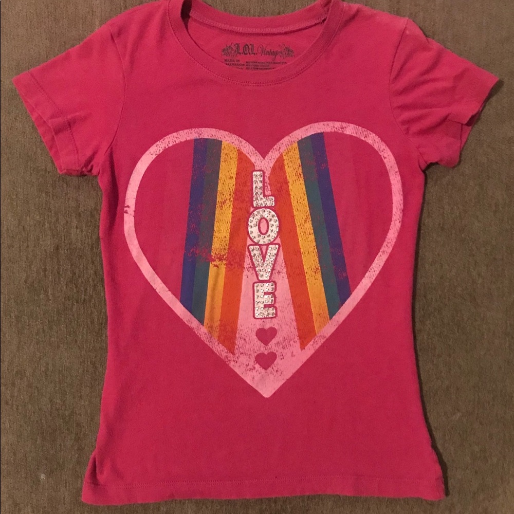 L.O.L. Vintage Love Top❤️❤️❤️ - Picture 1 of 3